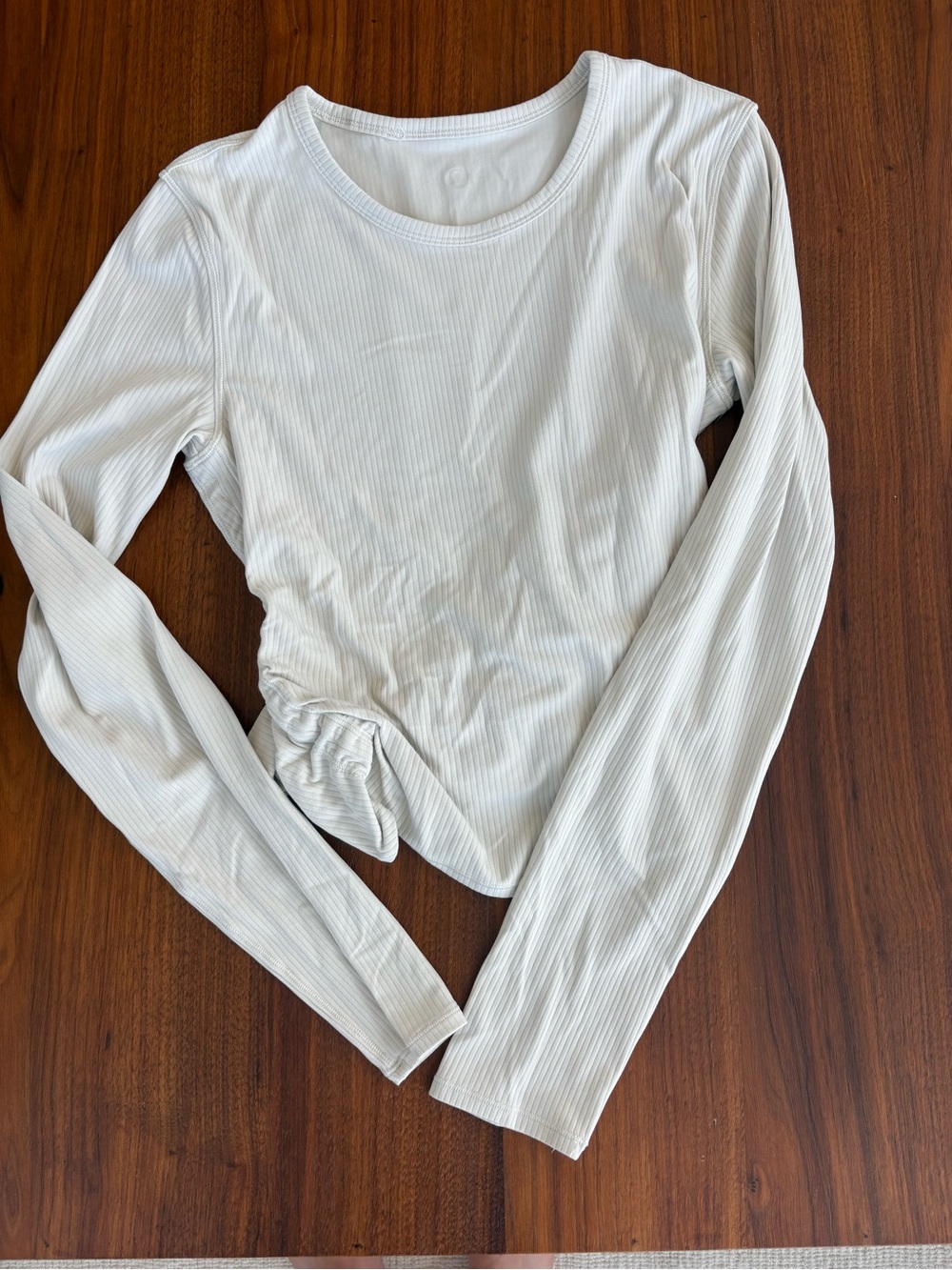 lululemon athletica Ribbed Long-Sleeve Top - White